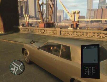 Grand Theft Auto 4 cell phone